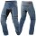 Trilobite Parado Motorrad-Jeans Doublelayer Herren Blau Lang