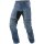 Trilobite Parado Motorrad-Jeans Doublelayer Herren Blau Lang