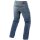 Trilobite Parado Motorrad-Jeans Doublelayer Herren Blau Lang