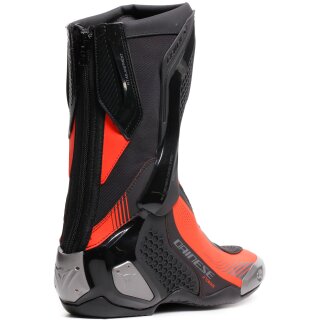 Dainese Torque 4 Motorradstiefel Schwarz / Fluo-Rot