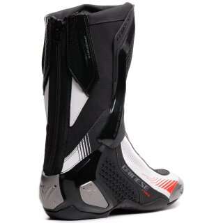 Botas de Moto Dainese Torque 4 Air Negro / Blanco / Rojo Fluo