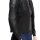 Dainese Iperattiva Leder- / Textiljacke Schwarz Damen