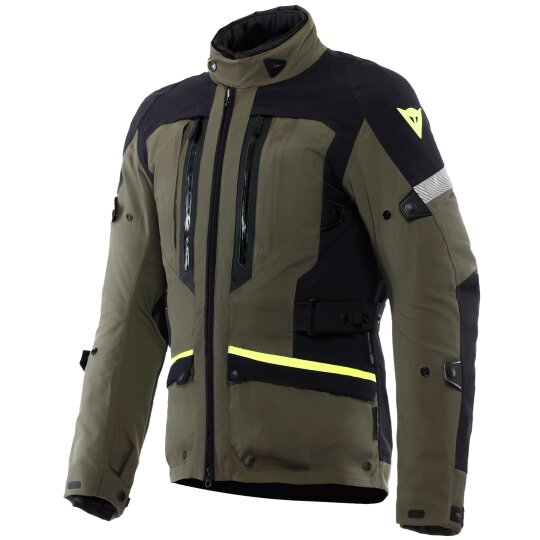 Dainese Mangen Absoluteshell Pro Chaqueta Textil Verde / Negro