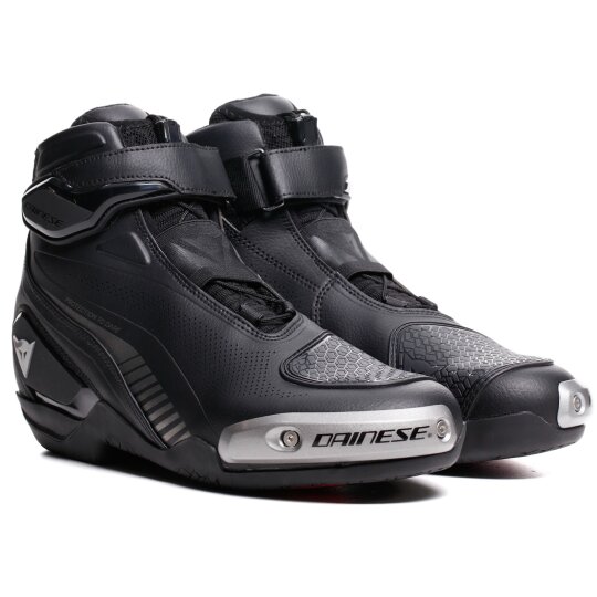 Botas de moto Dainese Superya, Negro / Rojo-Fluo