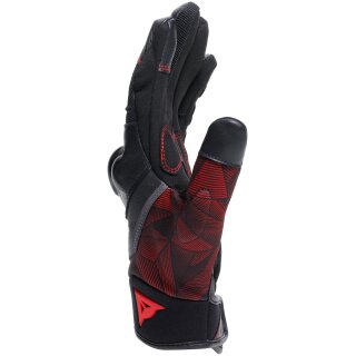 Guantes Dainese Ermex Negro / Lava Rojo