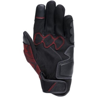 Gants Dainese Ermex Noir / Rouge Lava