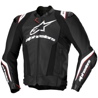 Alpinestars Missile V3 Leather Jacket Black / White