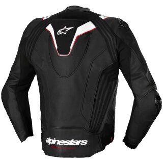 Veste en cuir Alpinestars Missile V3 Noir / Blanc