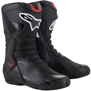 Alpinestars SMX-6 V3 Botas de Moto Negro / Blanco / Rojo