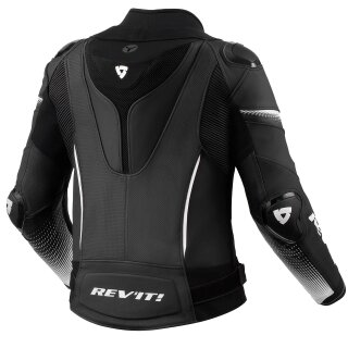 Revit Xena 4 Pro Chaqueta De Piel Negra / Blanca Mujer