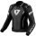 Revit Xena 4 Pro Lederjacke Schwarz / Weiss Damen