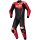 Alpinestars GP-R7 Traje de Cuero Monopieza Negro / Rojo Medio 52