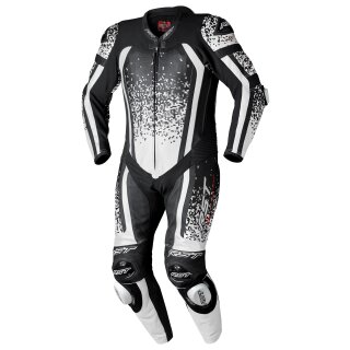 RST Pro Series EVO Airbag Combinaison cuir blanc / noir 50