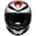 Casco integral AGV K6 S Karve Negro Mate / Blanco / Rojo L