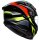 Casco integral AGV K6 S Erazer Negro / Rojo / Amarillo-Fluo