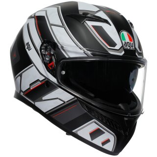 AGV K3 Full-Face Helmet Rivia Matt Black / White