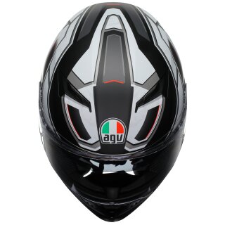 AGV K3 Integralhelm Rivia Matt-Schwarz / Weiss