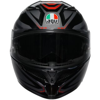 Casco integral AGV K3 Syth Negro / Rojo