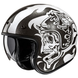 HJC V31 Flame Jet Helmet MC5