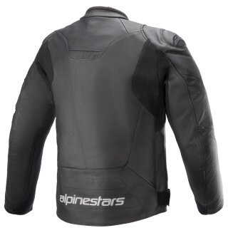 Alpinestars Faster V2 leather jacket men black 48