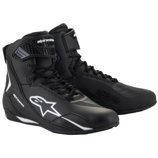 Scarpe da moto Alpinestars Faster-4 Nero / Bianco