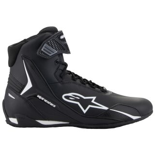 Scarpe da moto Alpinestars Faster-4 Nero / Bianco