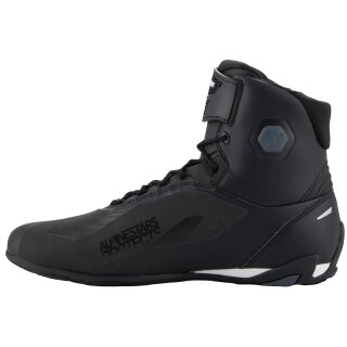 Chaussures de moto Alpinestars Faster-4 Noir / Blanc