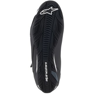 Chaussures de moto Alpinestars Faster-4 Noir / Blanc