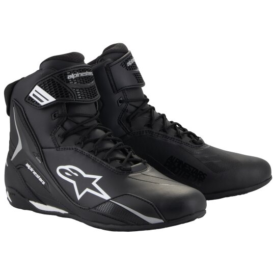 Chaussures de moto pour femme Alpinestars Stella Faster-4 Noir