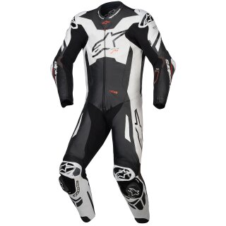 Alpinestars Gp Plus V4 Sprint 1-tlg. Lederkombi Schwarz / Weiß / Rot-Fluo