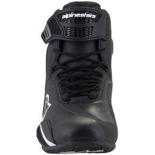 Chaussures de moto Alpinestars Faster-4 Noir / Blanc 40