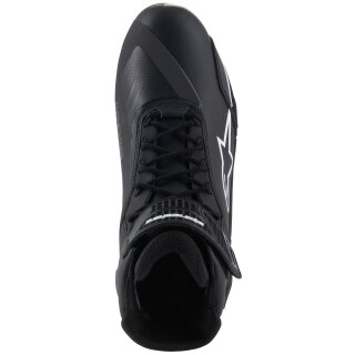 Zapatos de moto Alpinestars Faster-4 Negro / Blanco 42