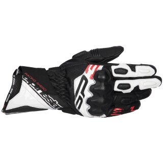 Alpinestars SP-3 Guanti Nero / Bianco / Rosso Fluo