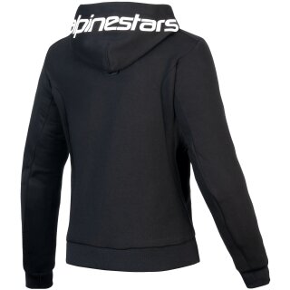 Alpinestars Stella Chrome V2 Sport Hoodie Schwarz / Weiss...