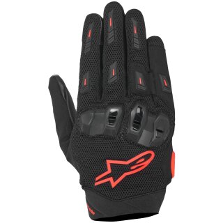 Alpinestars SP X 5 Air Handschuhe Schwarz / Rot-Fluo