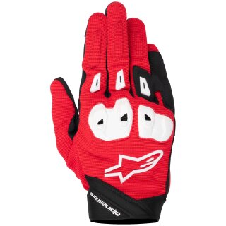 Alpinestars SP X 1 Handschuhe Hellrot / Schwarz / Weiss