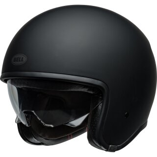 Casque Jet Bell TX501 Solid Noir Mat