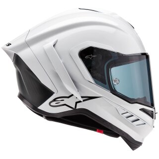 Alpinestars Supertech R10 Solid Integralhelm Weiss / Schwarz