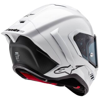 Alpinestars Supertech R10 Solid Integralhelm Weiss / Schwarz