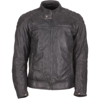 Veste en cuir Modeka Member noir