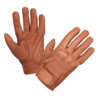 Gants en cuir Modeka Hot Classic, marron