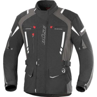 B&uuml;se Torino Pro, impermeabile giacca tessile nero /...