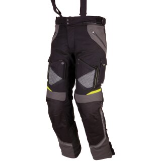 Modeka Motorradhose Panamericana schwarz / gelb