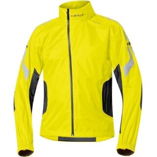 Held Wet Tour giacca Antipioggia nero/giallo, 2XL