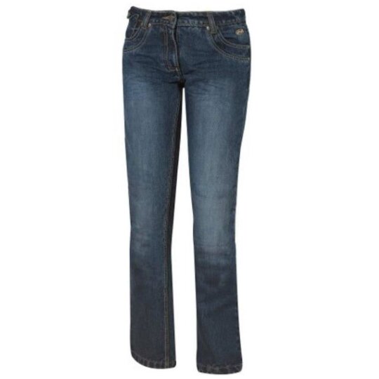 Held Jeans de moto Crackerjane femme, bleu 30